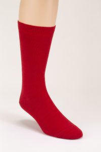 The Bakewell merino wool men's ankle sock in Black