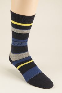 The Chesterfield merino wool tonal stripe socks colour range