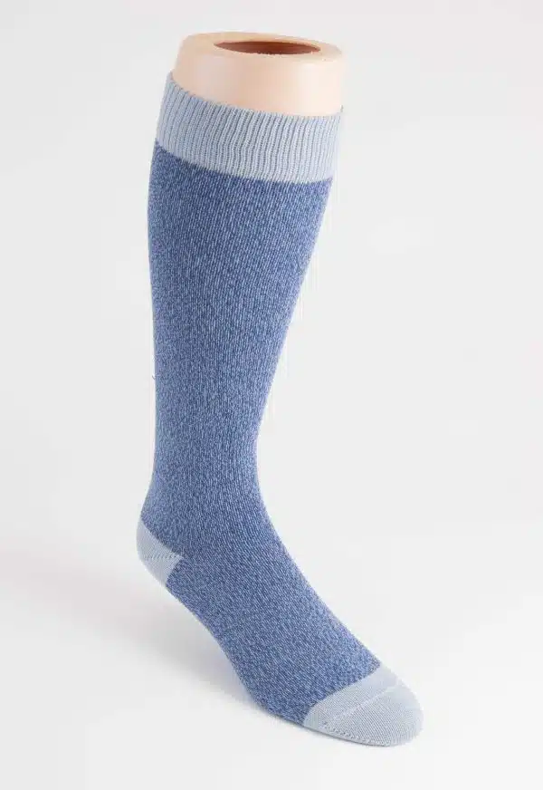 mens long cotton marl socks